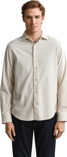 Gant Baby cord shirt M beige herre