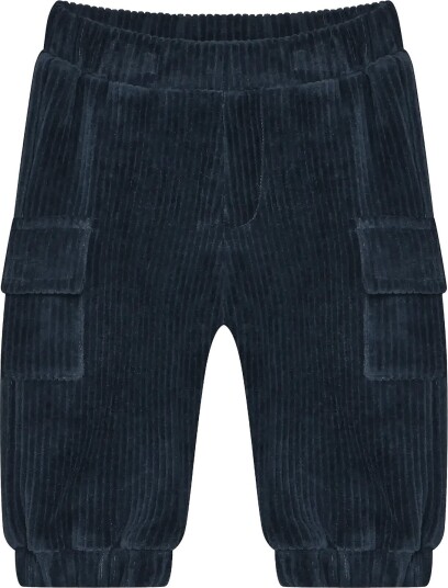 Minymo Pants Velour MIDNIGHT NAVY 62