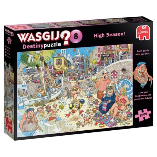 Wasgij Destiny 8 Puslespill 1000 Brikker High Season