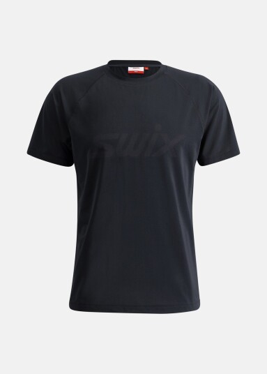 Swix Movex Short Sleeve M Black 2xl Løpe-T-Shirts Swix Movex Short Sleeve M Black 2xl Løpe-T-Shirts