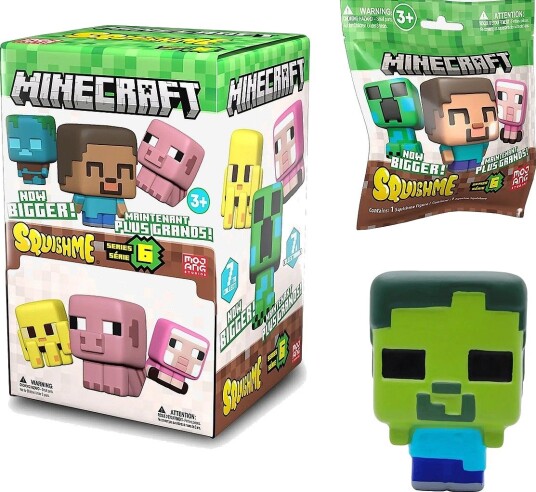 Collectibles Minecraft Squishmes Cdu Asst. - MULTI - One Size