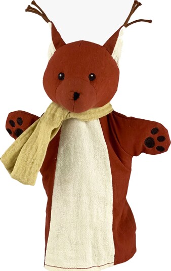 Egmont Toys Hånddukke Ekorn