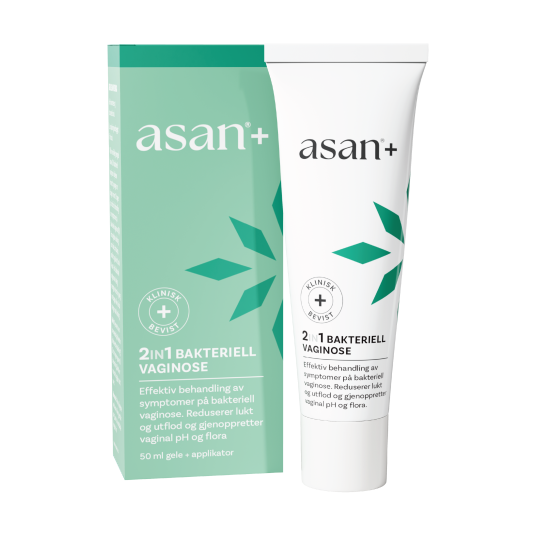 Asan+ 2in1 Bakteriell Vaginose 50 ml