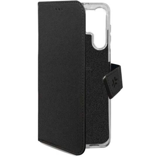Celly Wally Lommebokdeksel Svart for Samsung Galaxy S25
