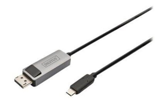 DIGITUS - video adapter cable - DisplayPort to 24 pin USB-C - 2 m