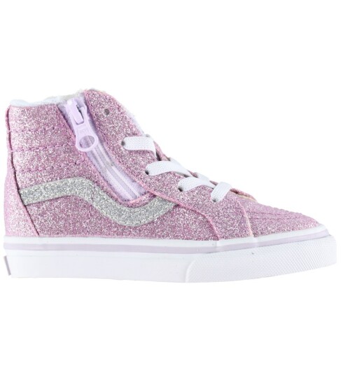 Vans Sko SK8 HI Gjenutgivelsesglidelås i siden Lilac Mist Vans 23,5 Sko Rosa Vans Sko SK8 HI Gjenutgivelsesglidelås i siden Lilac Mist Vans 23,5 Sko Rosa