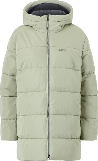 Halti Pufferjakke Leinikko W+ Puffer Parka Grønn