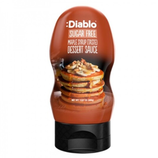 Diablo sukkerfri maple syrup dessertsaus 290 ml Diablo sukkerfri maple syrup dessertsaus 290 ml