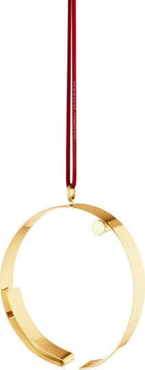 Julepynt 18k Gullplettert, O