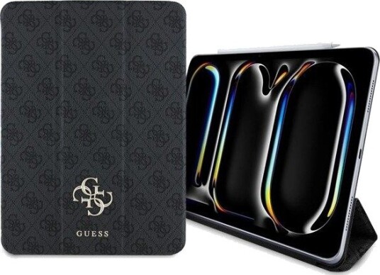 GUESS GUFC11PM24PS4SGK iPad Pro 11" 2024 black/black Magnetic 4G Big Logo