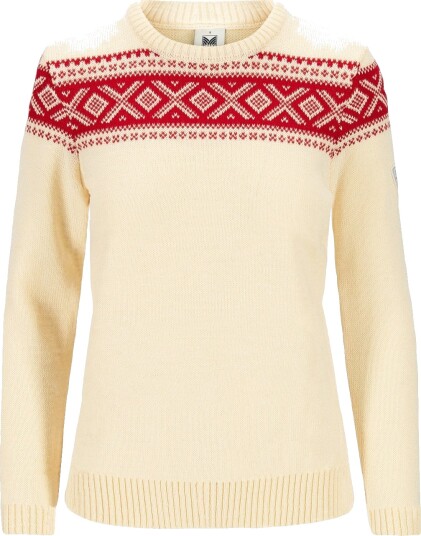 Dale Cortina Heron Crew Neck W's Offwhite/Red S Dale Cortina Heron Crew Neck W's Offwhite/Red S