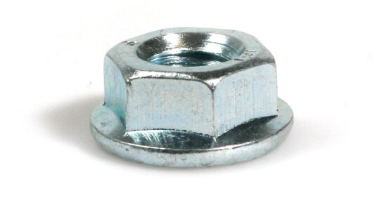 Arvid Nilsson D6923-A4-Voks M6 6kt Fl.Mutter M/riller 200-Pakke