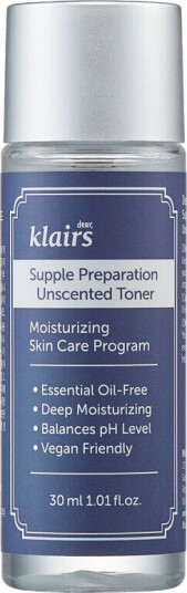 Klairs Supple Preparation Unscented Toner 30 ml Klairs Supple Preparation Unscented Toner 30 ml