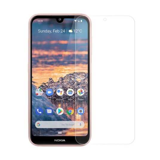 INCOVER Nokia 4.2 Herdet Glass - Case Friendly - Gjennomsiktig