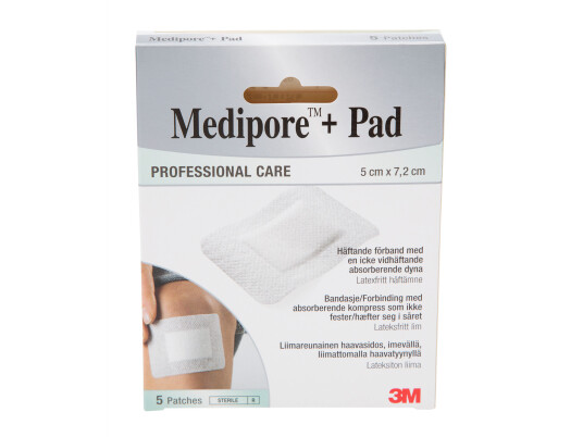 Medipore Kompress 5 x 72 cm 5 stk. Medipore Kompress 5 x 72 cm 5 stk.
