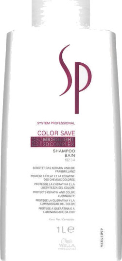 Wella Professionals SP Color Save Sjampo 1000 ml med Solbeskyttelse for Farget Hår