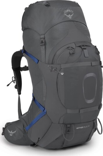Ryggsekk Osprey Men's Aether Plus 70 S/M, Eclipse Grey