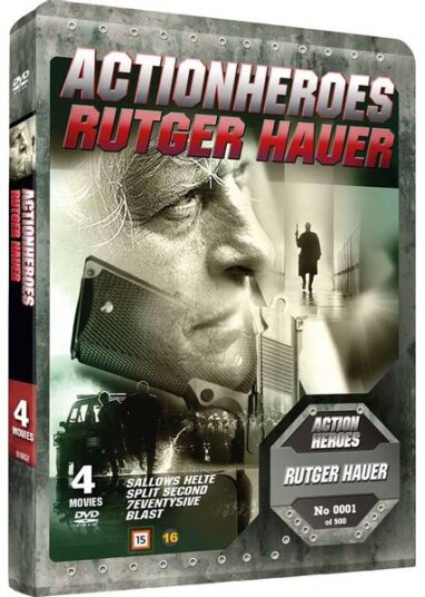 Rutger Hauer 4 Movie Steelbook Collection DVD Rutger Hauer 4 Movie Steelbook Collection DVD