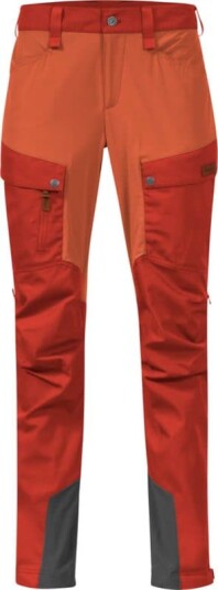 Bergans Women's Nordmarka Favor Outdoor Pants (2022) Oransje 34 Woman