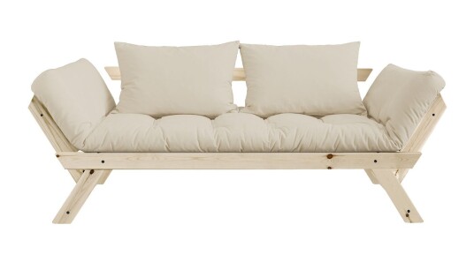 Karup Design - Bebop Sovesofa Beige Natur stell 1580335-05-0 1580335-09-0