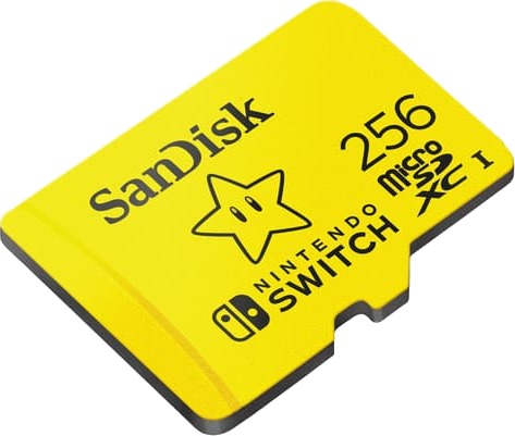SanDisk Nintendo Switch 256gb Microsdxc Uhs-i Memory Card