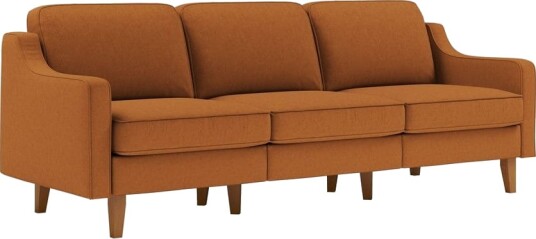 Lorvas 3 seters sofa Lysebrun