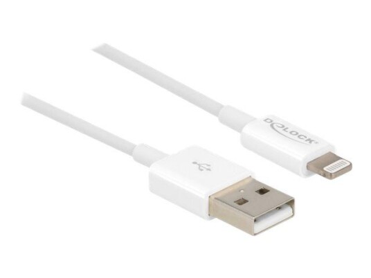 Delock Lightning-kabel - Lightning / USB - 1 m