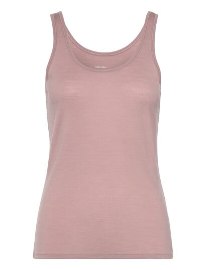 Icebreaker W Siren Tank   Pink   XL