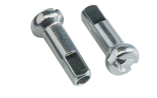 DT Swiss sølv nippel 2,0 x 12 mm 1 stk.