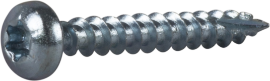 ESSVE 127133 Treskrue 4 mm Ø, TX20, helgjenget, FZB 30 mm, 200-pakning