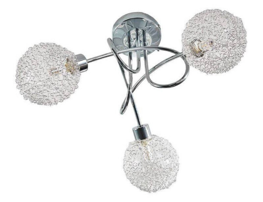 Lindby Taklampe Ticino, 3 lyskilder, rund Lindby Taklampe Ticino, 3 lyskilder, rund