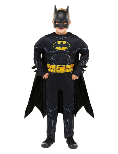 IPK Batman Costume 128 Cm - Black - 128 CM
