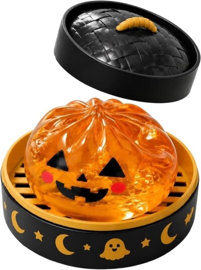 Halloween Spøkelse Dumpling Squishy Stressleketøy