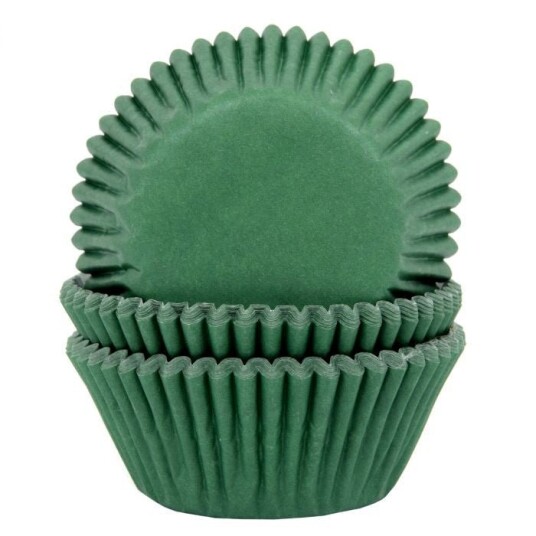 House Of Marie Muffinsformer Mørk Grønn Pk/50 