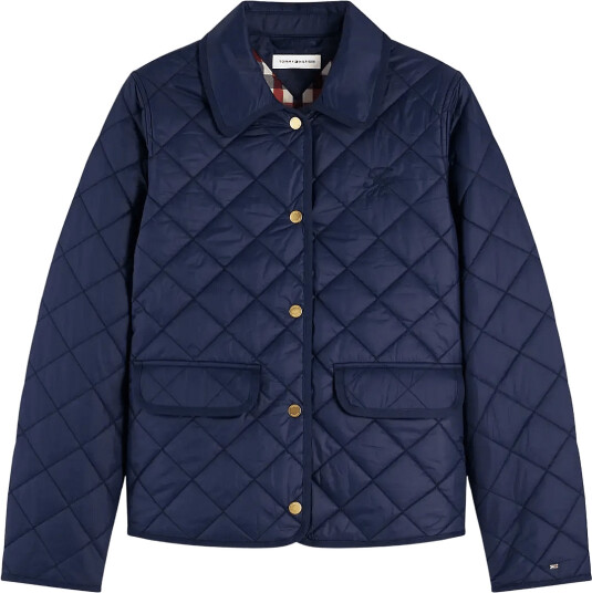 Tommy Hilfiger Lw Padded Slim Quilted Jacket Navy L