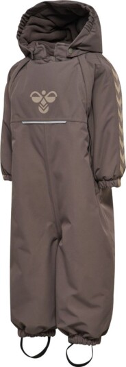 Hummel Hmlmini Chevron Snowsuit Wp 10K DARK GULL GRAY 86 Hummel Hmlmini Chevron Snowsuit Wp 10K DARK GULL GRAY 86