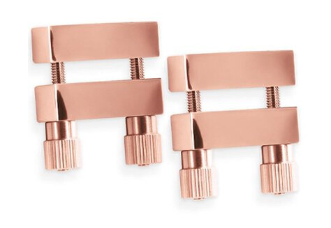 Bound Nipple Clamps V1 Rose Gold