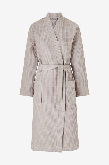 Damella Morgenkåpe Unisex Robe Beige Damella Morgenkåpe Unisex Robe Beige