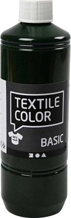Diverse Tekstilfarge olivengrønn 500 ml 1 fl