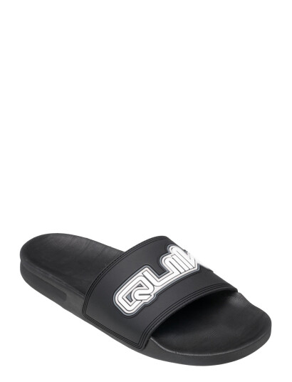 Quiksilver Rivi Wordmark Slide Ii - Black - 42 Quiksilver Rivi Wordmark Slide Ii - Black - 42