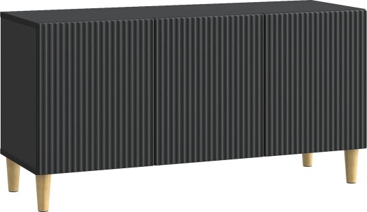 TV skap Svart 99 x 34,5 x 50 cm Konstruert tre TV skap Svart 99 x 34,5 x 50 cm Konstruert tre