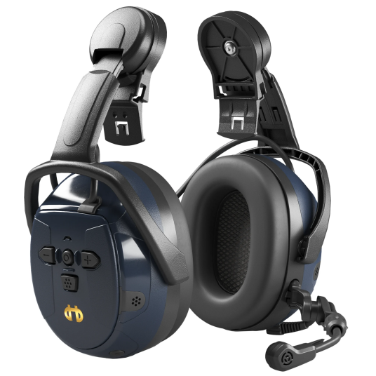 Hellberg Xstream MP Hørselvern med Bluetooth, lytting og hjelmfeste Hellberg Xstream MP Hørselvern med Bluetooth, lytting og hjelmfeste
