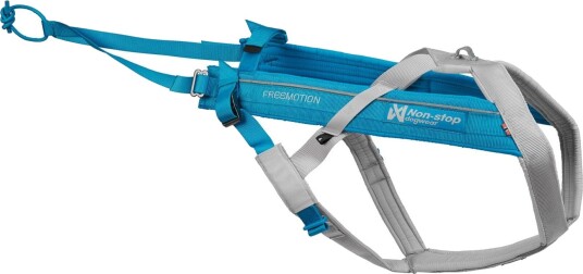 Non-Stop Dogwear Freemotion Harness 5.0 Blue/Grey 3