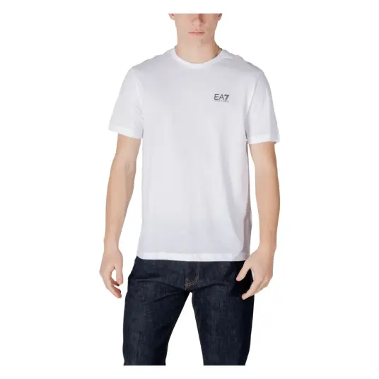 Emporio Armani EA7 Herre Topper Hvit XS,