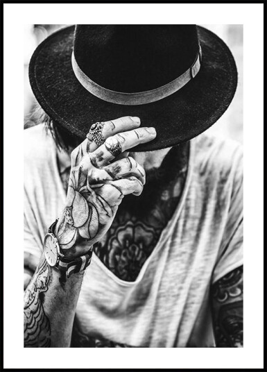 Casual Tattoo Plakat Plakat / 30x40cm Casual Tattoo Plakat Plakat / 30x40cm