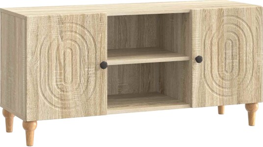  TV skap Sonoma eik 102 x 34,5 x 50 cm Konstruert tre