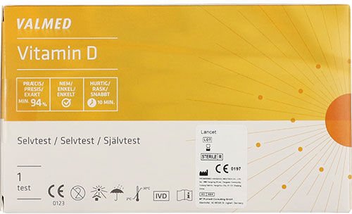Valmed Vitamin D test 1 Stk Valmed Vitamin D test 1 Stk
