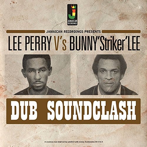 Lee Perry Vs Bunny Striker, Lee "Scratch" Perry Dub Soundclash LP/Vinyl Lee Perry Vs Bunny Striker, Lee "Scratch" Perry Dub Soundclash LP/Vinyl