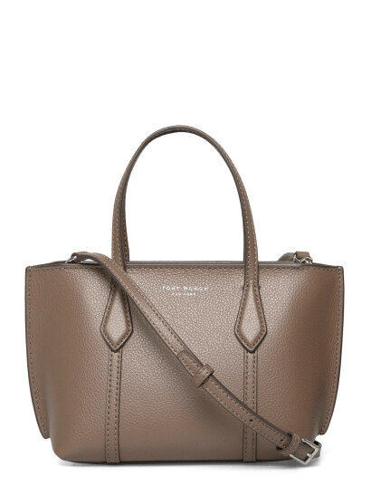 TORY BURCH Perry Mini Tote Brun One Size TORY BURCH Perry Mini Tote Brun One Size