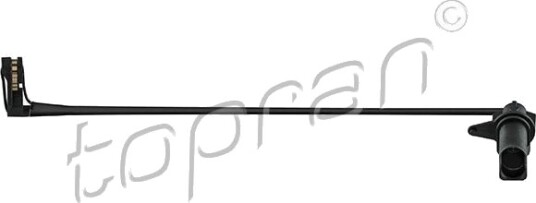 Sensor, slitasje bremsebelegg TOPRAN 115 578